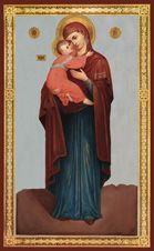 Икона Божией Матери «Владимирская». 20 век