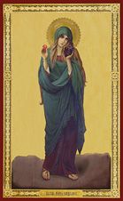 Икона. Святая Мария Магдалина (20 век)