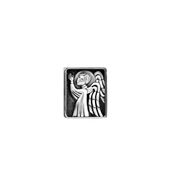 055 Чарм (шарм) Христианский символ "Ангел", серебро 925°