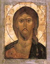 Икона. Спас Вседержитель (Пантократор). 14 век (Москва)