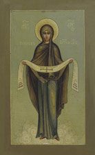 Икона Божией Матери «Покров». XX век (ГИМ)