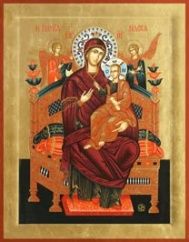 Икона Божией Матери «Всецарица», 21 век (Афон)