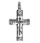 516 Крестик нательный «Поклонный», серебро 925°