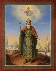 Икона. Св. князь Владимир (конец 19 века, Москва)