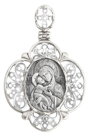 Образ Владимирской иконы Божией Матери ажурный Владимирская ажурная 300.jpg